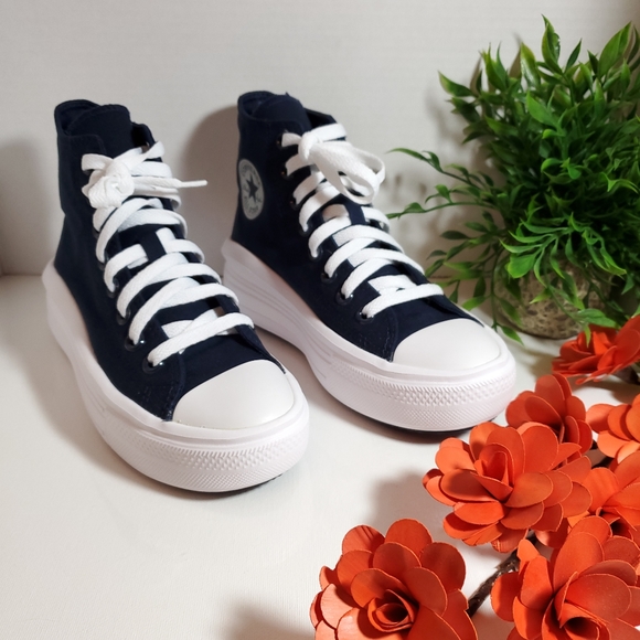 Converse CTAS MOVE HI Platform WOMEN SZ  / 570261C - Picture 7 of 11